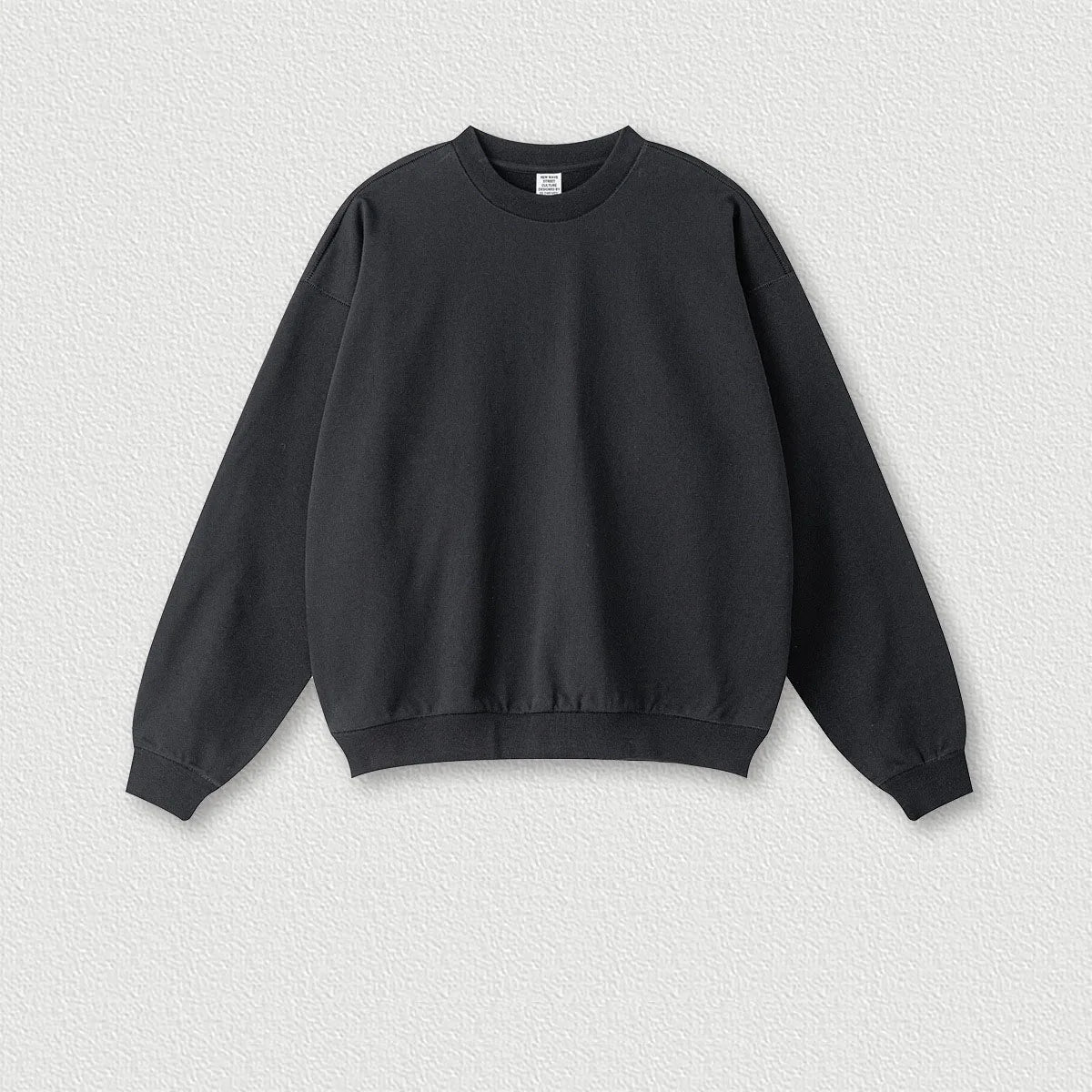 440G High Quality Heavyweight Custom Logo Basic Solid Color Heavy Trendy Casual Sweatshirt Suit Sports Pants Hoodie