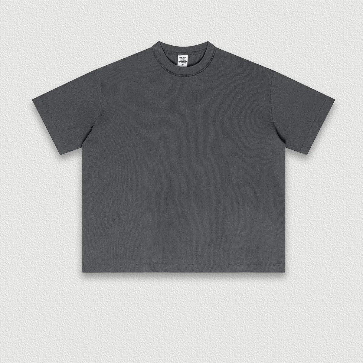 210 Grams Custom Logo Summer American Fashion Brand Cool Feeling Quick-drying Short-sleeved T-shirt for Men