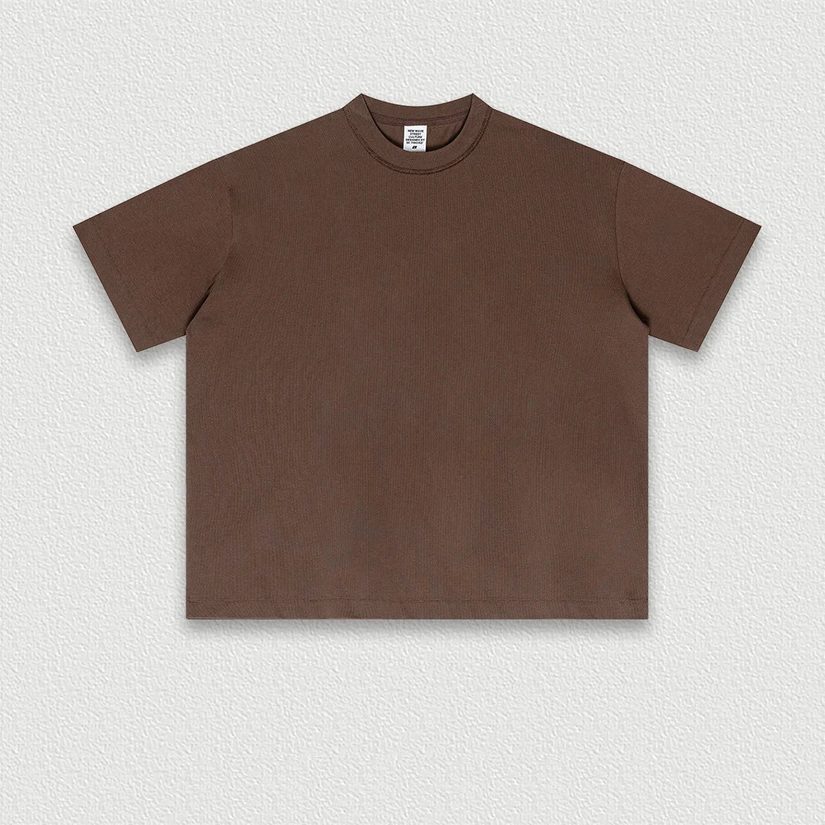 210 Grams Custom Logo Summer American Fashion Brand Cool Feeling Quick-drying Short-sleeved T-shirt for Men's Trendy