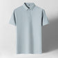 Man Quick Dry Polo Shirts Custom Logo Stiff Collar with Funny Pattern Polyester Cotton Material Quick Delivery Golf Shirts