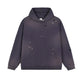 Men's Hooded Pullover Fleece Jacket Polyester/Cotton 465g Digital Printing Streetwear Style Loose Fit Hoodies