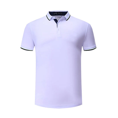 High Quality Custom Logo Stiff Collar Golf Tee Shirts Funny Pattern Polyester Spandex Quick Dry Man Golf Polo T-Shirt Shirts
