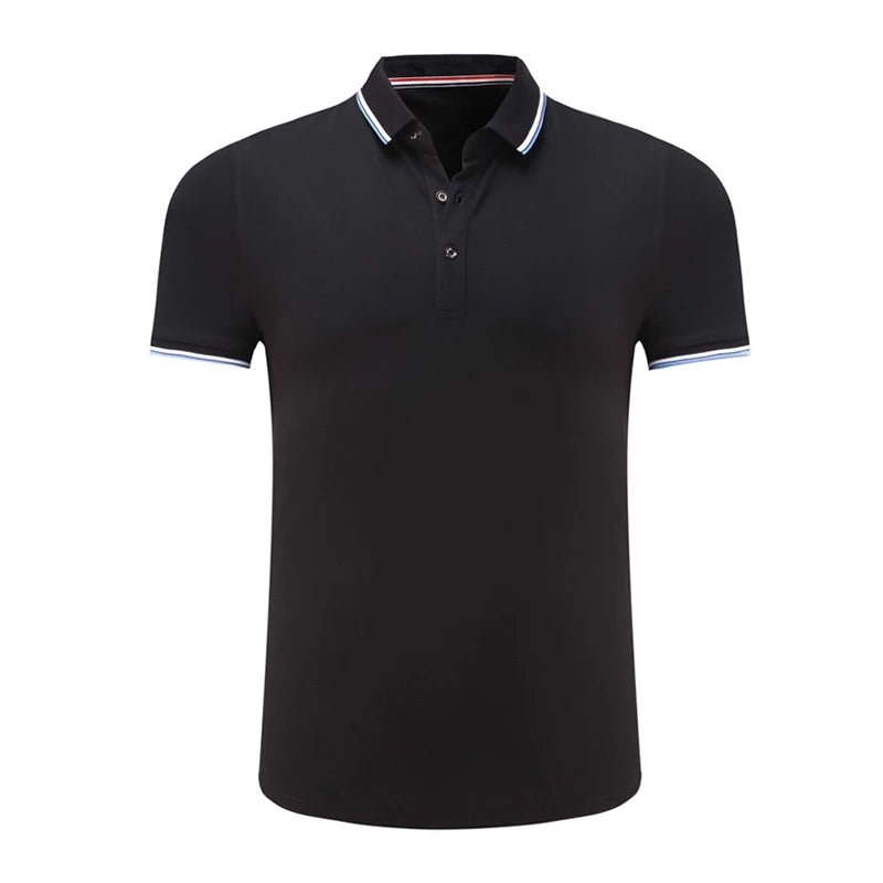Men's Blank for Shirts Hot Selling Custom Logo Solid Color Uniform Golf for Shirt Knitted Breathable Formal Short Sleeve Polo Shirts