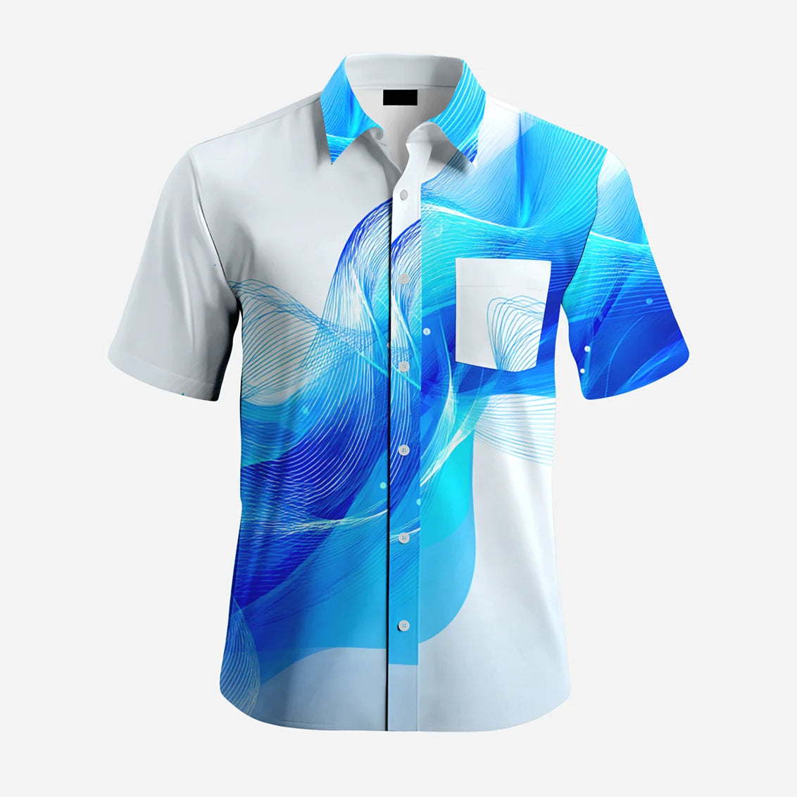 Custom Summer National Characteristics Pattern Men's New Digital Printing Shirt Short Sleeved Shorts Leisure Sets Hawaiian Shirt