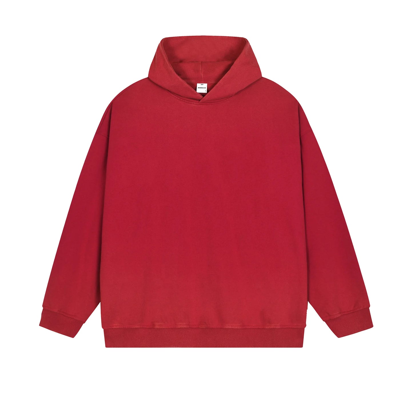 Men's Casual Washed Fleece Waterproof Eco-Friendly Windproof Boxy Fit Solid Color Outdoor Hoodie Polyester/Cotton Hoodie