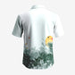 Men's Hawaiian Shirt Print Loose Fit Short Sleeve Casual Button Down Holiday Beach Shirt with Pocket for Summer