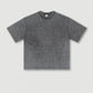 285 Grams Custom Logo Summer American Heavy Weight Batik Short Sleeve Loose Washed Retro Old T-shirt Men's Fashion