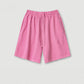 275G 330G 100% Cotton Custom Logo American Fashion Sports Fitness Ripped Crimped T Shirt Five-point Shorts Suit Men