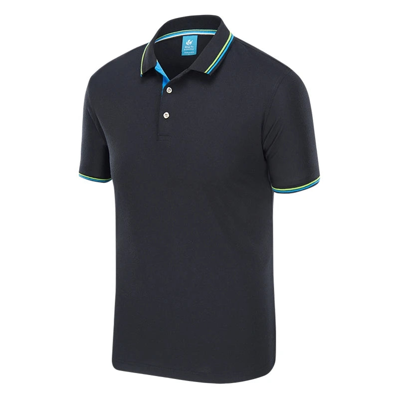 High Quality Unisex  Polo Tshirt Plain Blank Men Polo Shirts Custom Logo Short Sleeve Solid Men'S Polo T Shirt