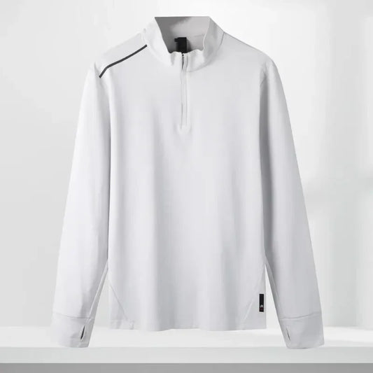 OEM/ODM Custom LOGO Heavy Quality New Long Sleeve Fitting Casual Style POLO Shirt Autumn Men's Golf Shirt for Man