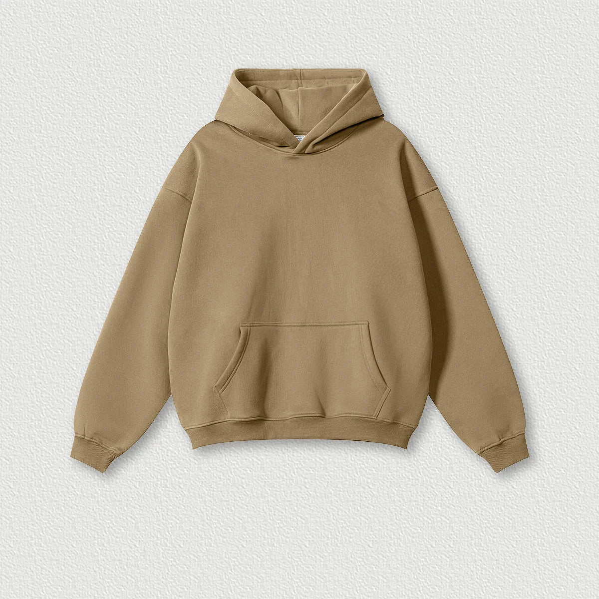 345G Cotton Basic Casual Sports Bundled Foot Suit Sweatshirt Velvet Solid Color Suit Men Fashionable Men's Hoodies Sets