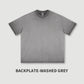 270G Heavyweight 100% Cotton Custom Logo Embroidery Loose T-shirt for Men Casual Suit with Shoulder Drop Print Pattern