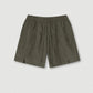 160 Grams Custom logo American Fashion Brand Satin Beach Fabric Pants Waterproof Quick-drying Casual Shorts for Men