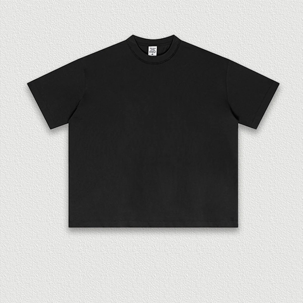 210 Grams Custom Logo Summer American Fashion Brand Cool Feeling Quick-drying Short-sleeved T-shirt for Men's Trendy