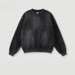 In Stock 360G Cotton Heavyweight Trendy Brand Street Gradient Fleece-lined Loose Sweat Men's Casual Two-piece Set Hoodie