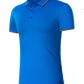 High Quality 190 Grams Luxury Cotton Unisex Polo Shirts Men's Plus Size Golf Uniforms Golf Shirt Quick Drying