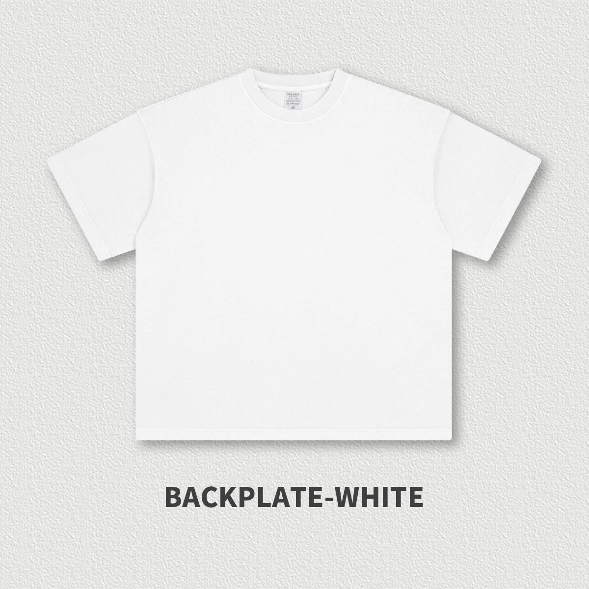 270G Heavyweight 100% Cotton Fashion Brand Hip Hop Slogan Printed Oversize Heavy Loose Short-sleeved T-shirt for Men