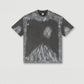 260 Grams 100% Cotton Heavy Weight Summer Retro Nostalgic Round Neck T-shirt Loose Short-sleeved Washed T-shirt for Men