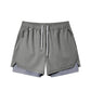 2026 Spring and Summer High Quality Two-in-one Breathable Sports Shorts New Outdoor Lightweight Upf50+ Sun protection Hot Shorts