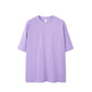 2026 Spring Summer Collection Heavy 260G Fashion Brand T-Shirts Casual Sorona Loose Drop Shoulder Short Sleeves Knitted