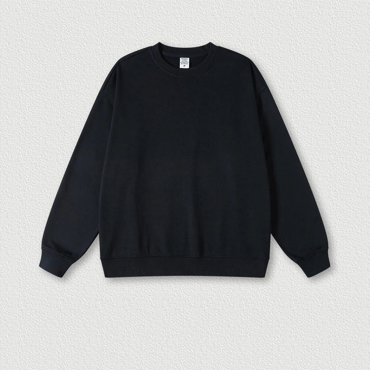 440G Cotton Polyester Custom Logo Heavy Sweatshirt Suit Earth-color Loose Hooded Fashion Sweatshirt Pullover Men's Sets