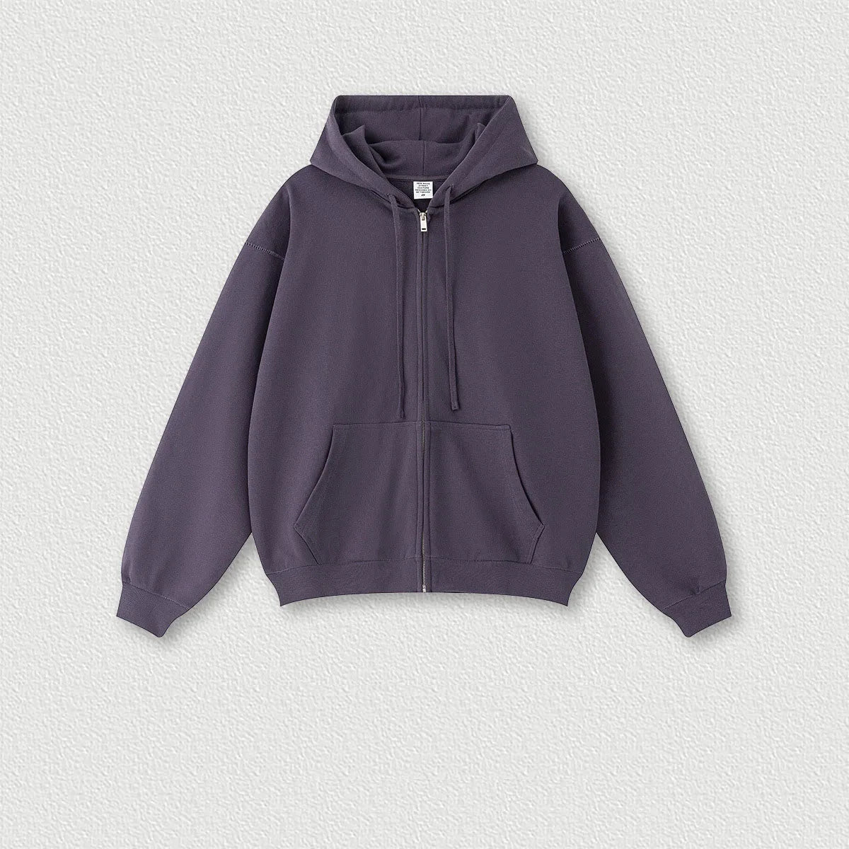 440G High Quality Heavyweight Custom Logo Basic Solid Color Heavy Trendy Casual Sweatshirt Suit Sports Pants Hoodie