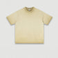 275G 310G Cotton Vintage Washed Anti-bottom Fried Color Casual Short Sleeve Shorts Fashion Brand Men's Suit