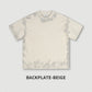 305G Heavyweight 100% Cotton High Street Retro Round Neck Short Sleeve T-shirt Men's T-shirt Loose Top T-shirt for Men