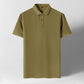Man Quick Dry Polo Shirts Custom Logo Stiff Collar with Funny Pattern Polyester Cotton Material Quick Delivery Golf Shirts