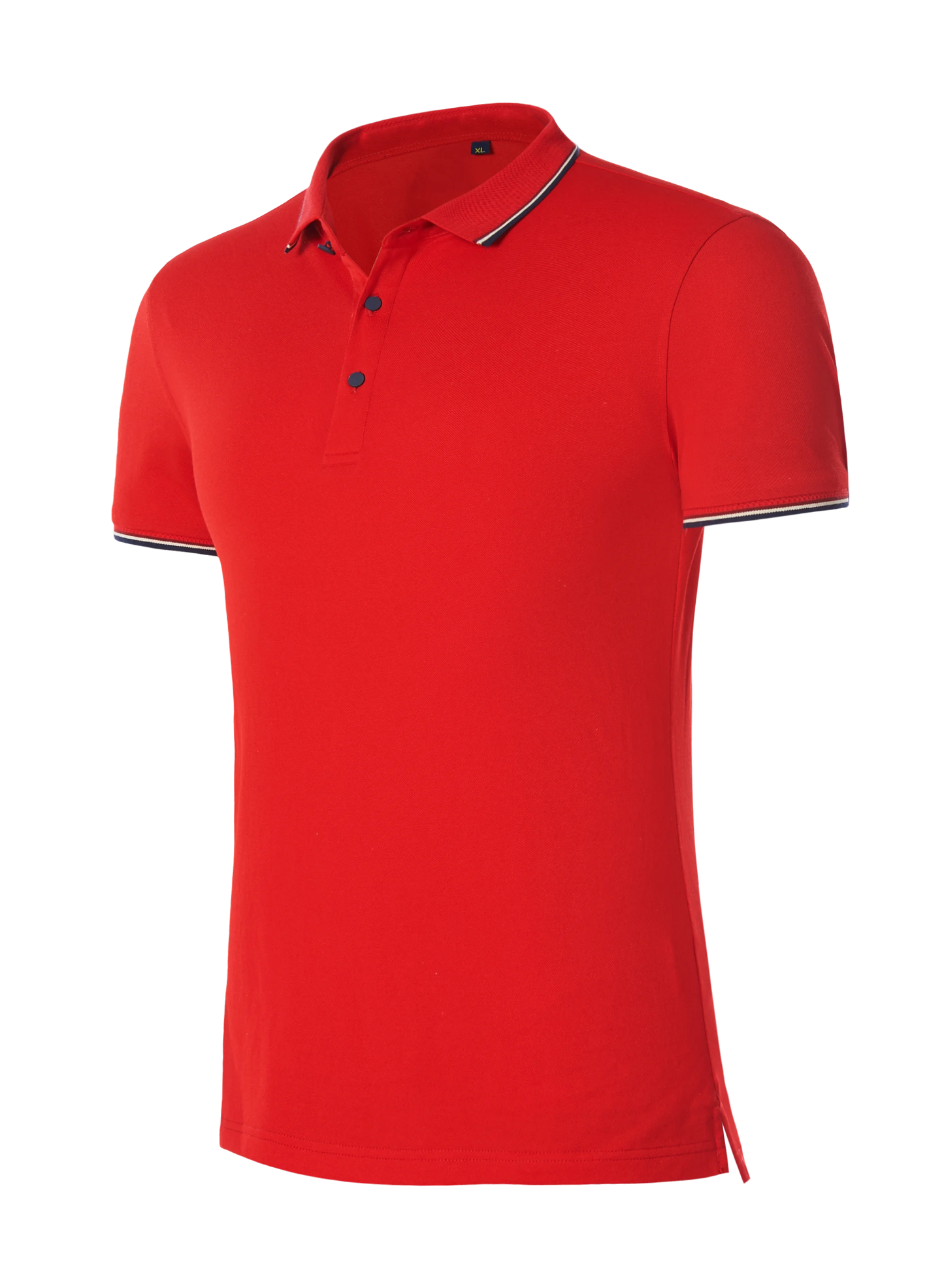 High Quality 190 Grams Luxury Cotton Unisex Polo Shirts Men's Plus Size Golf Uniforms Golf Shirt Quick Drying