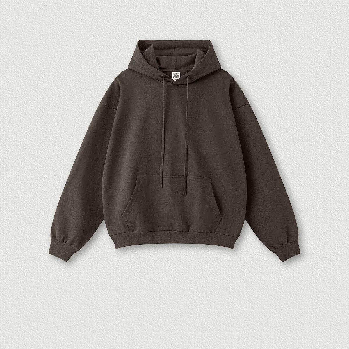 440G High Quality Heavyweight Custom Logo Basic Solid Color Heavy Trendy Casual Sweatshirt Suit Sports Pants Hoodie