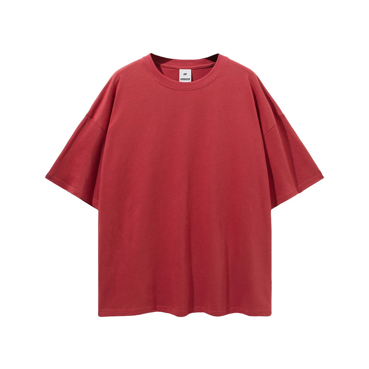 New Style Old Vintage 100% Cotton Quick Dry Anti-Wrinkle Eco-Friendly Loose Street Short-sleevedMen Fashion Brand T-Shirt