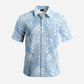 Polynesian Hawaian Custom Printed Breathable Anti-Shrink Knitted Summer Big Size Men's Casual Beach Short Sleeve Hawaian Shirts