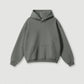 345G Cotton Basic Casual Sports Bundled Foot Suit Sweatshirt Velvet Solid Color Suit Men Fashionable Men's Hoodies Sets