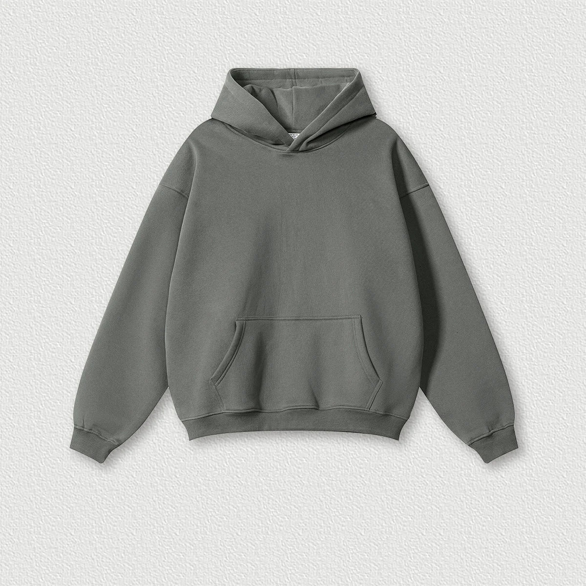 345G Cotton Basic Casual Sports Bundled Foot Suit Sweatshirt Velvet Solid Color Suit Men Fashionable Men's Hoodies Sets