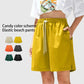 2026 Spring and Summer Candy Color Matching Stretch Beach Shorts Trendy Brand Loose Casual Shorts Board Shorts