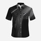 Custom Professional 100% Polyester Stand Collar Hawaiian Shirts Breathable Summer Fashion Matching Set OEM Beach Shirt