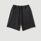 330G 100% Cotton Custom Summer Retro Street Trend Neutral Style Casual Five-point Pants Washing Loose Curly Shorts Men