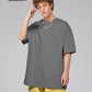 425 Grams 100% Cotton 2025 Spring Summer Collection Heavy Weight Short Sleeve Loose T-Shirt 100% Knitted Oversized Street Long