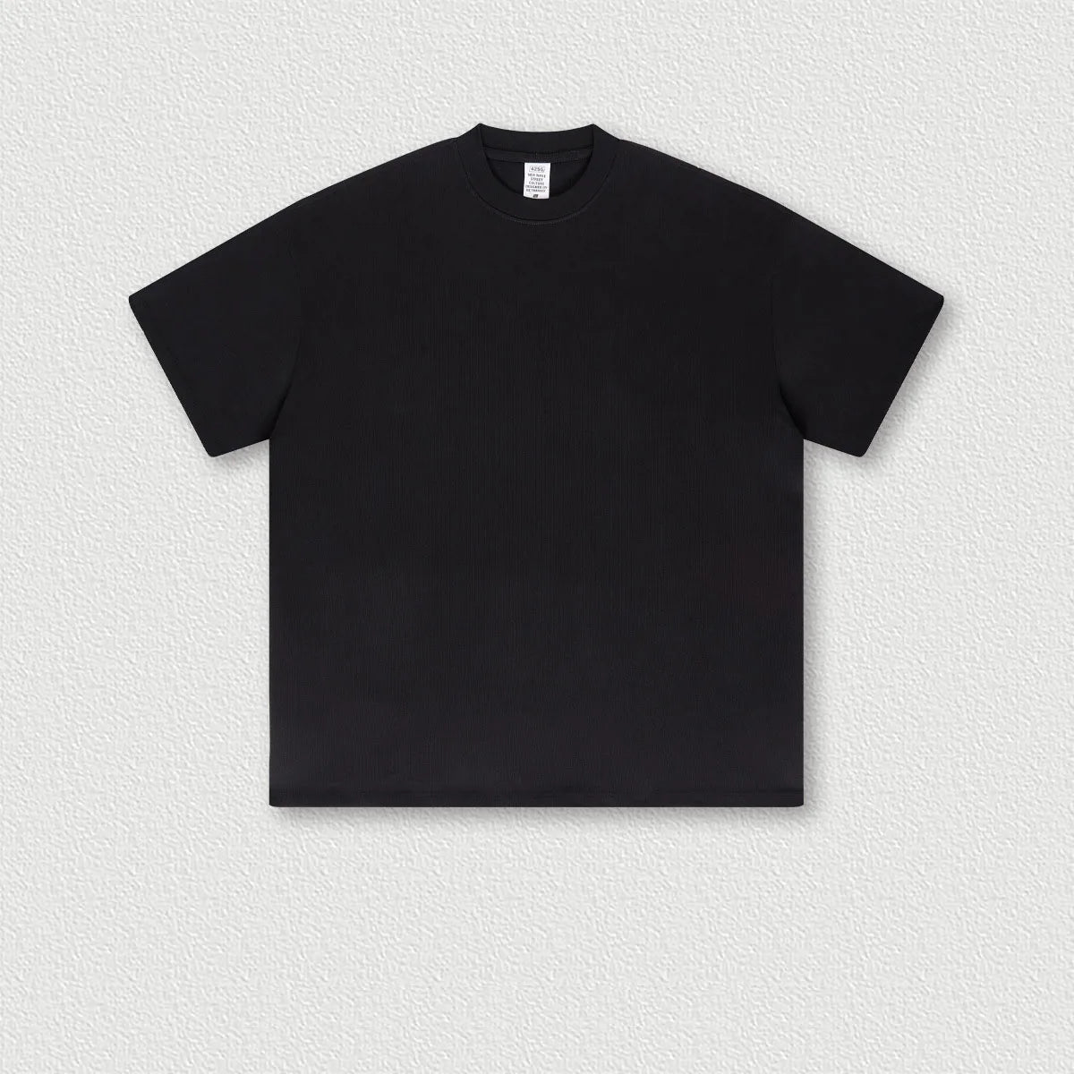 425G Heavyweight 100% Cotton Custom Logo Trendy Hip Hop Summer Trendy Brand Heavy Loose Short-sleeved Teen T-shirt Men
