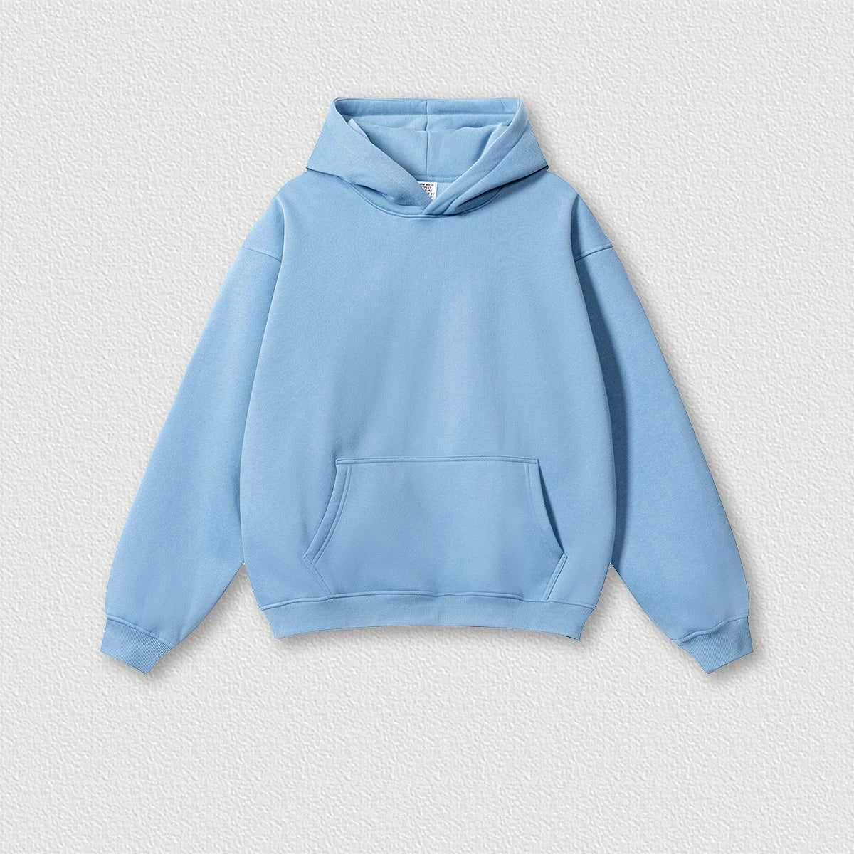345G Cotton Basic Casual Sports Bundled Foot Suit Sweatshirt Velvet Solid Color Suit Men Fashionable Men's Hoodies Sets