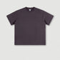 345G 100% Cotton Custom Logo Heavyweight New Trendy Brand Basic Short-sleeved Pure Cotton Loose Casual T-shirt for Men
