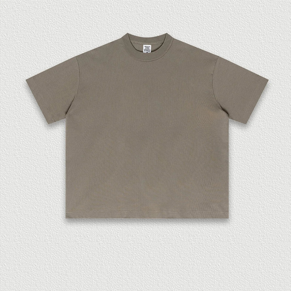 210 Grams Custom Logo Summer American Fashion Brand Cool Feeling Quick-drying Short-sleeved T-shirt for Men