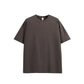 100% Cotton 265 Grams Retro Spray-dyeed Snowflake T-shirt Trendy Brand New Products Loose Street Round Neck Short Sleeves
