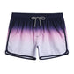 Custom Logo Men's Breathable Swim Shorts Relaxing Mid Waist Hot Shorts Drawstring Closure for Pool Beach Shorts