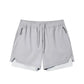 2026 Spring and Summer High Quality Two-in-one Breathable Sports Shorts New Outdoor Lightweight Upf50+ Sun protection Hot Shorts