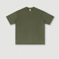 180 Gram Custom Logo American Low-shrinkage High-quality Fashion Brand Shoulder Drop Color Short-sleeved T-shirt for Men