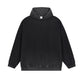 Men's Casual Washed Fleece Waterproof Eco-Friendly Windproof Boxy Fit Solid Color Outdoor Hoodie Polyester/Cotton Hoodie