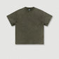 260G Custom Logo Heavyweight 100% Cotton Washing T-shirt Retro Trendy Brand Teenager Loose Blanks T-shirt for Men