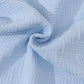 Light Blue Woven Texture Polo Shirt - Breathable & Classic